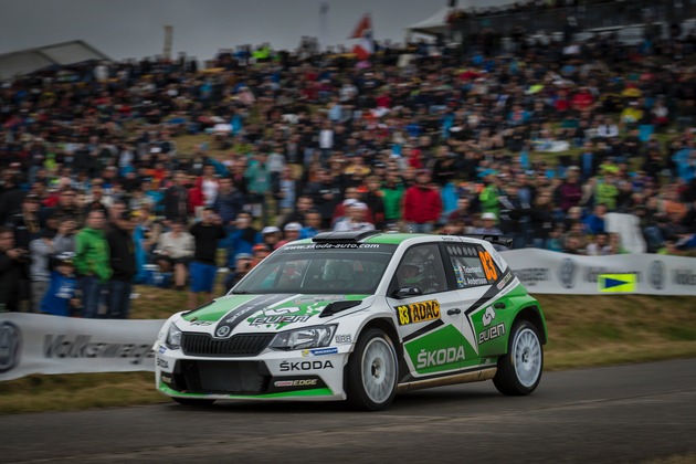 Siegesserie fortgesetzt: SKODA feiert Vierfacherfolg bei der Rallye Deutschland (FOTO)