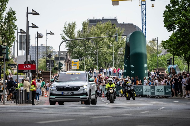 Škoda mobilisiert Radsportklassiker Eschborn–Frankfurt und startet mit Škoda Veloteam bei den Jedermann-Rennen