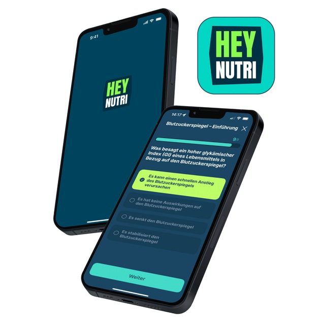 Neue Edutainment-App HEY NUTRI will mangelnde Gesundheitskompetenz spielerisch steigern