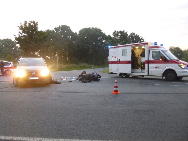 POL-NI: Tödlicher Unfall auf der L351 mit Kleinkraftrad; Zeugenaufruf