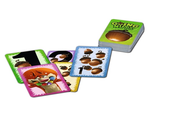 Going Nuts: Vorsicht - verrückte Eichhörnchen! Rasantes Kartenspiel von Piatnik