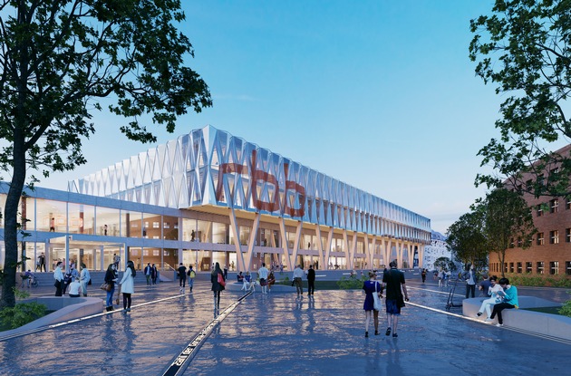 rbb plant Bau des Digitalen Medienhauses nach einem Entwurf von Baumschlager Eberle Architekten
