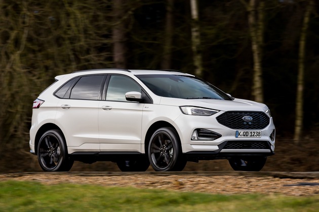 Der neue Ford Edge: Sportliches Design, kraftvoller Biturbomotor und hochmoderne Assistenzsysteme