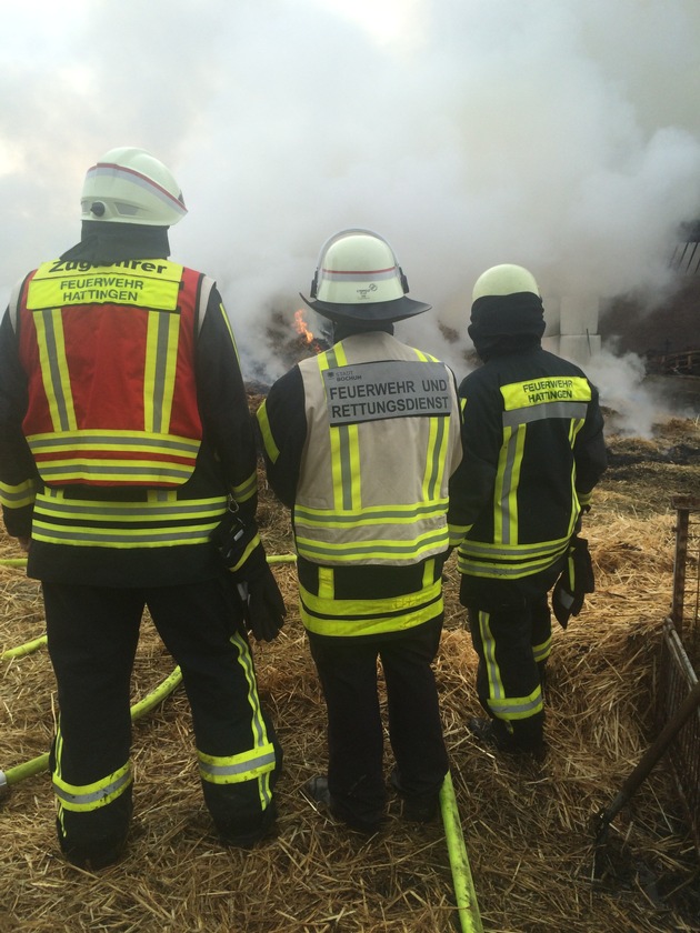 FW-EN: Feuerwehr Hattingen überörtlich in Bochum im Einsatz