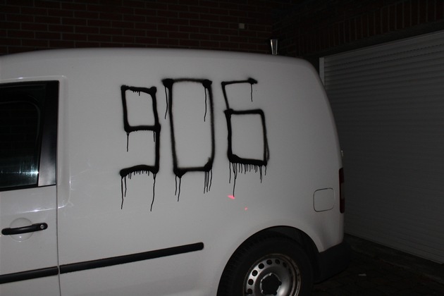 POL-VIE: Grefrath: Zahlreiche Sachbeschädigungen durch Graffiti-Schmierereien