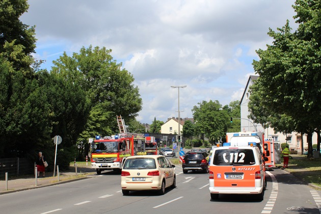 FW-DO: Wohnungsbrand in Hörde fordert zwei Verletzte