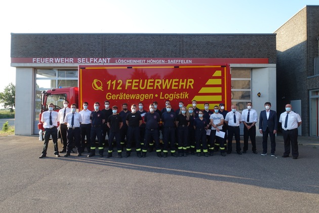 FW Selfkant: Weiterer Modullehrgang der Feuerwehr Selfkant erfolgreich abgeschlossen
