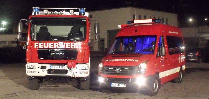 FW-AR: Zwei neue Einsatzfahrzeuge für die Arnsberger Feuerwehr