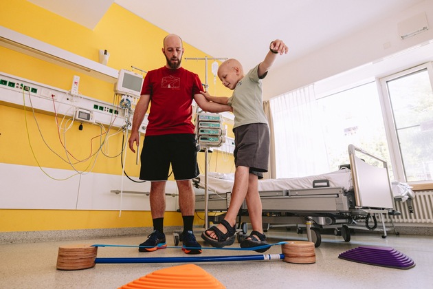 Klinikum Stuttgart: mehr Lebensqualität durch Sport für krebskranke Kinder