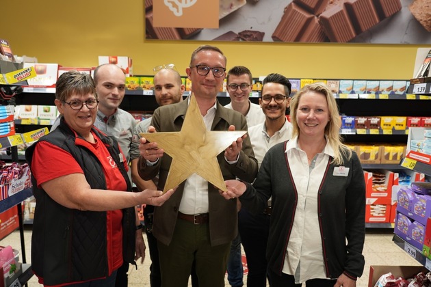 Auszeichnung: Beste Süßwarenabteilungen im Kaufland Flensburg und Steinheim