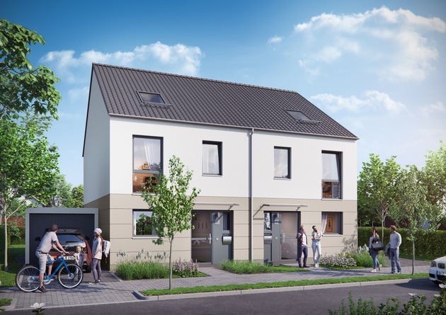 Richtfest im Wohnquartier „Hoher Weg“ in Duisburg-Meiderich