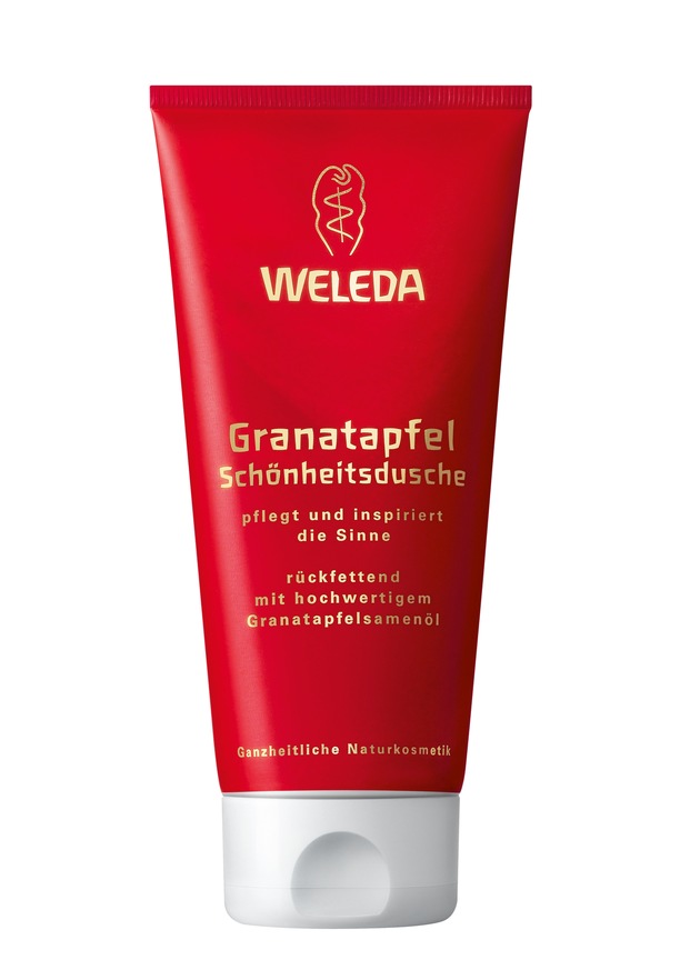 Natürlich schön. In jedem Alter: Die neue Weleda Pflegelinie Granatapfel