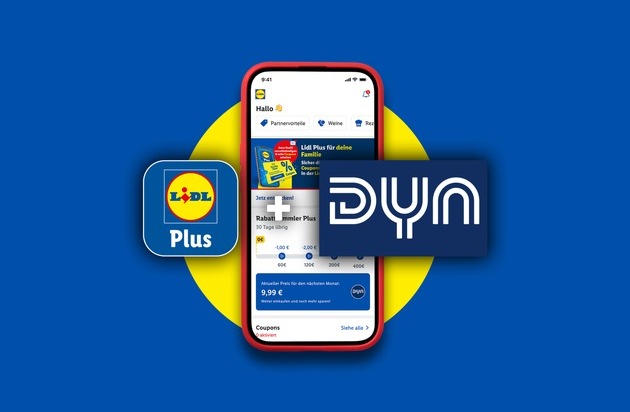 Lidl: Lidl und Dyn starten Partnerschaft: Lidl Plus-Kunden erhalten Zugang zu Premium-Sport zum Vorteilspreis
