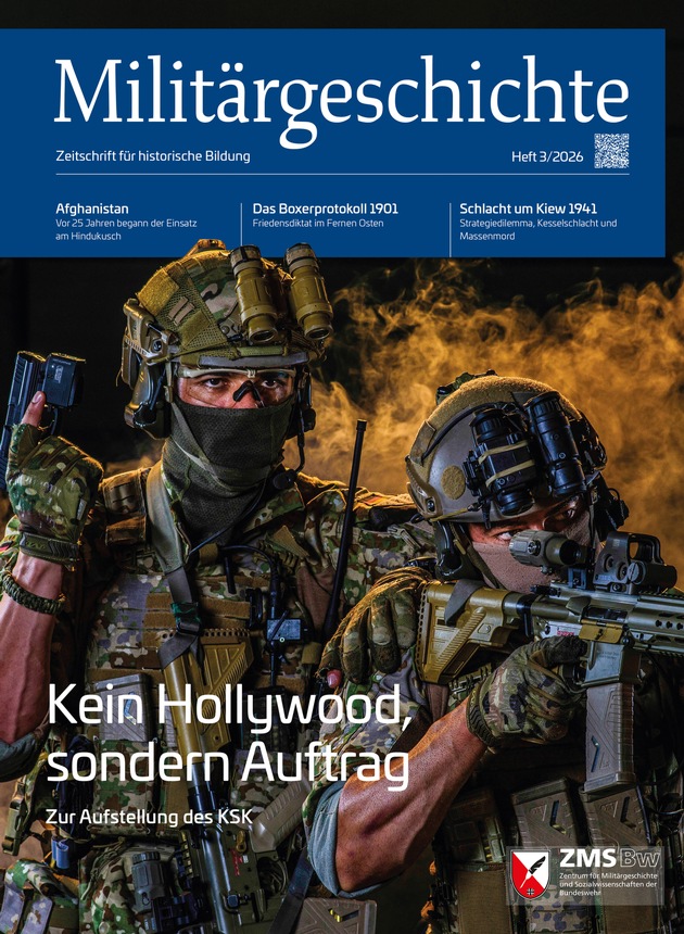 Neue Ausgabe: Militärgeschichte. Zeitschrift für historische Bildung 3/2026