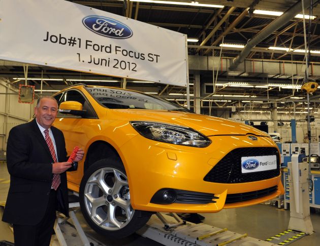 Produktionsstart des Ford Focus ST - Ford-Werk in Saarlouis baut Ford Focus-Modellpalette weiter aus (BILD)
