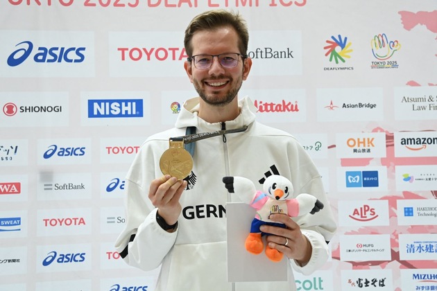 Wieder ein Medaillensatz für Deutschland bei den Deaflympics