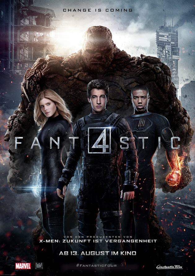 FANTASTIC FOUR - Erste Fotos der Kult-Comic-Verfilmung online