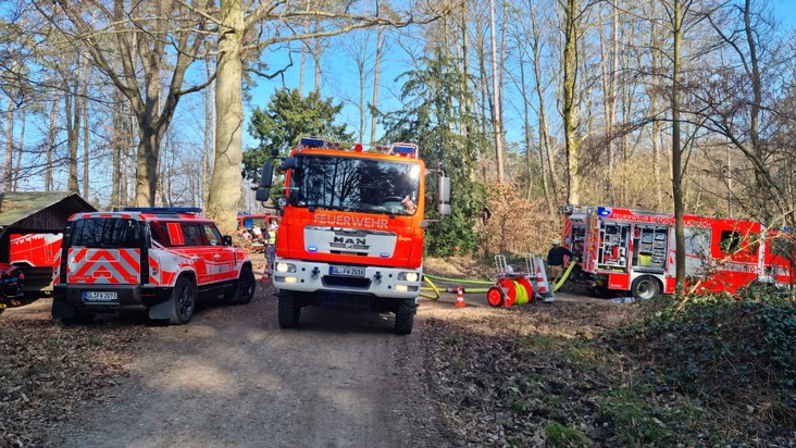 FW-GL: Waldbrand im Königsforst am Tütberg