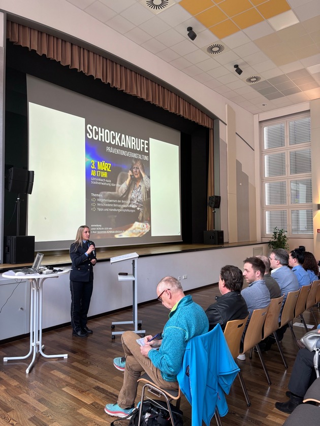 POL-PDTR: Pr&auml;ventionsveranstaltung "Schockanrufe" Betrugsarten, Warnsignale und wie sich sch&uuml;tzen