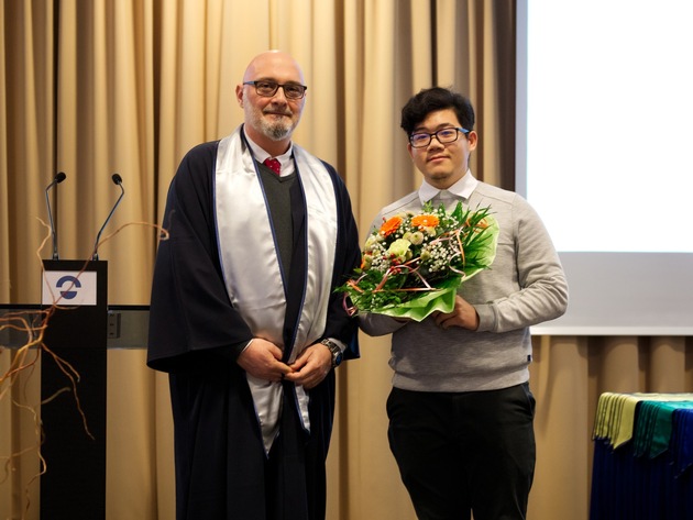 Student Siravit Puengyangyuen erhält DAAD-Preis