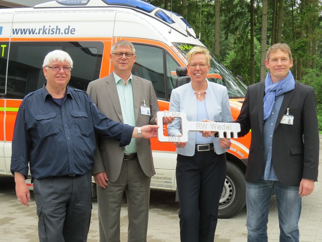 RKiSH: Ein Modell für die Zukunft / Regio Kliniken bauen in Wedel neue Rettungswache für die Rettungsdienst-Kooperation in Schleswig-Holstein / Gemeinsame Pressemitteilung der Regio Kliniken und der RKiSH