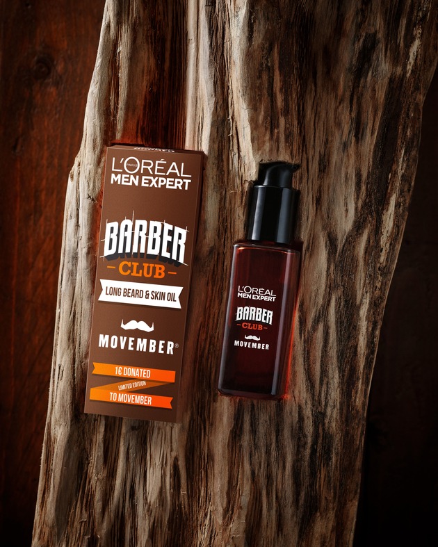 L'Oréal Men Expert sammelt wieder Spenden für Movember Organisation / Männergesundheit/Depressions-Prävention im Fokus