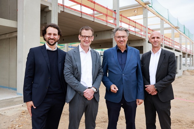 Bau des Multi-Tenant-Neubaus „LogiSpace“ in erstklassiger Lage am Flughafen Frankfurt voll im Plan