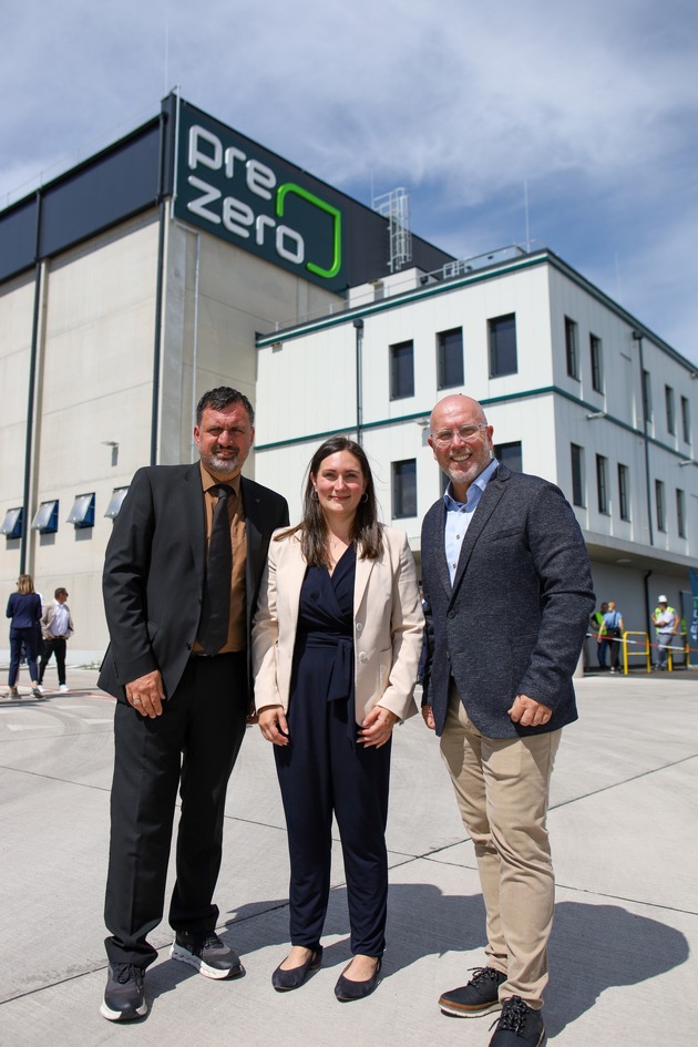PreZero eröffnet Sortieranlage in Sollenau