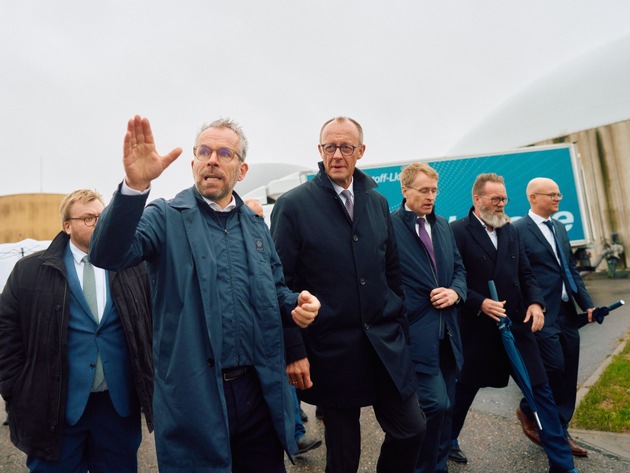 Bundeskanzler Friedrich Merz besucht GP JOULE