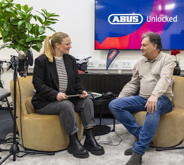 „ABUS Unlocked“ – Der neue Podcast über Sicherheit und die Geschichten dahinter