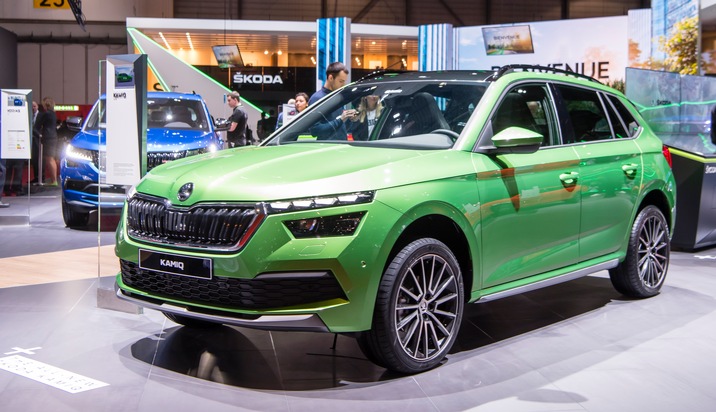 Skoda Auto Deutschland GmbH: SKODA auf dem Genfer Auto-Salon: Impressionen vom Messeauftakt (FOTO)