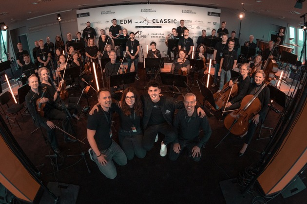 Weltweit einmaliges Online-Konzertvideo aus Bremerhaven / EDM meets CLASSIC - Cas Paris and Classical Orchestra ab sofort online auf YouTube
