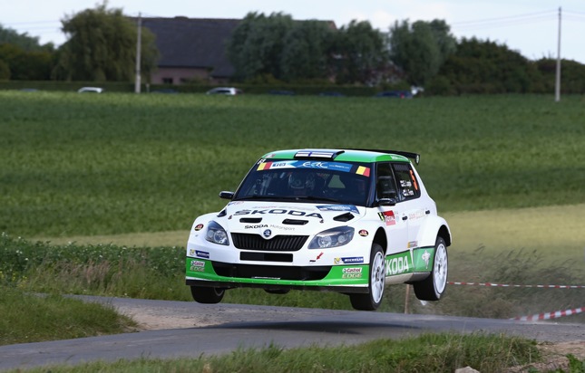 Guter Auftakt für SKODA bei der 50. Auflage der &quot;Ypres Rally&quot; (FOTO)