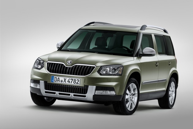 Neu gestalteter SKODA Yeti in zwei Designs für Stadt und Outdoor ab sofort zu bestellen (BILD)