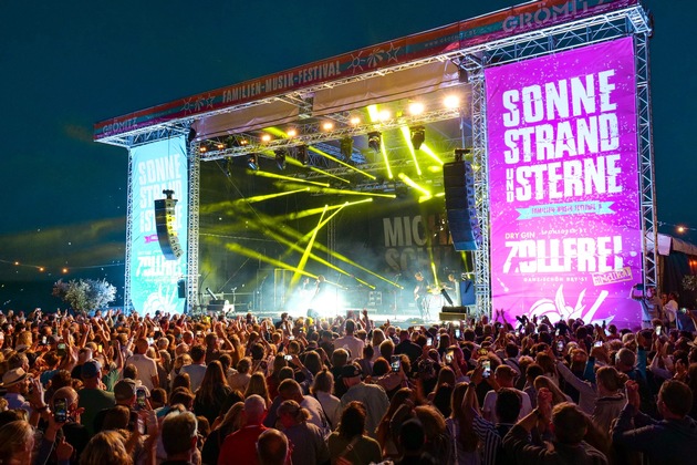 Sonne, Strand & Sterne 2026 - 5 Tage Musikfestival und Sommerfeeling am Grömitzer Strand
