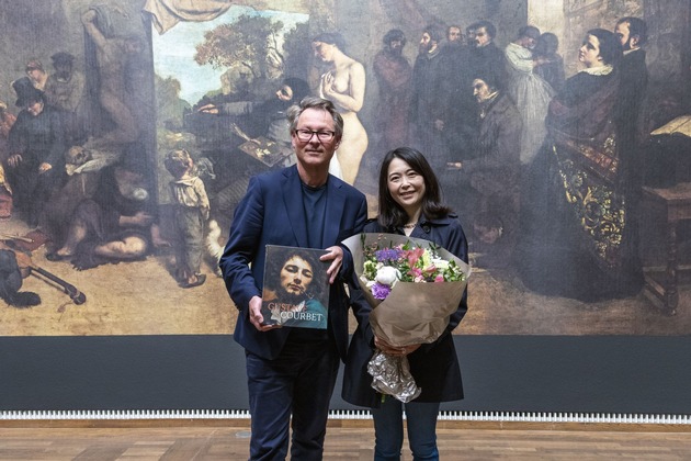 LEOPOLD MUSEUM: 100.000. BESUCHERIN DER AUSSTELLUNG GUSTAVE COURBET