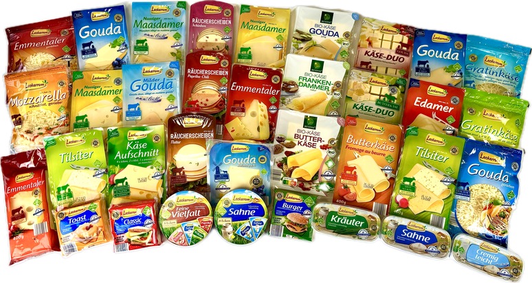 NORMA: Von Käseaufschnitt bis Mozzarella: NORMA reduziert im Oktober mehr als 20 Käsesorten ab sofort um bis zu 17 Prozent / Käse der NORMA Eigenmarken BIO SONNE und LECKERROM deutlich im Preis gesenkt