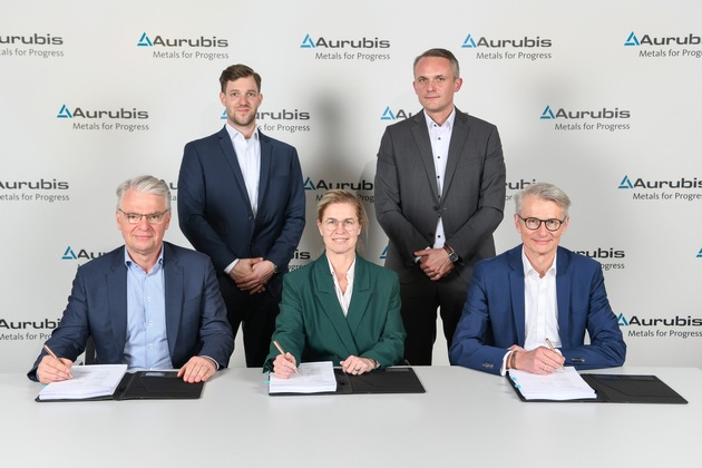 Press release: Aurubis and SMS group forge ahead with the first multimetal recycling plant in the US