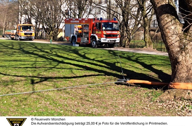 FW-M: Feuerwehr München bei einigen Einsätzen gefordert (Stadtgebiet)