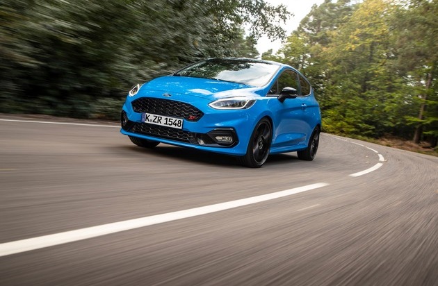 Ford-Werke GmbH: Ford Fiesta ST Edition mit einstellbarem Fahrwerk und besonderer Optik: Perfekt für Performance-Enthusiasten