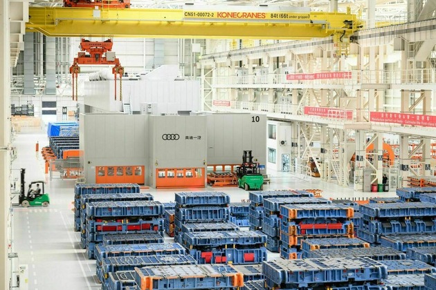 FORCAM ENISCO Lösungen im Einsatz im neuen Werk der Audi FAW NEV Co. in China