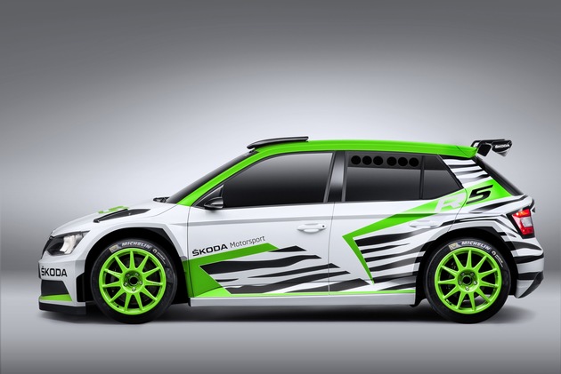 Weltpremiere auf der Essen Motor Show: SKODA zeigt Fabia R 5 Concept Car (FOTO)