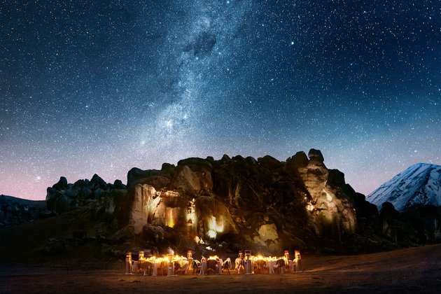 Ein Dinner-Erlebnis in Neuseeland hat mehr Sterne als der Michelin