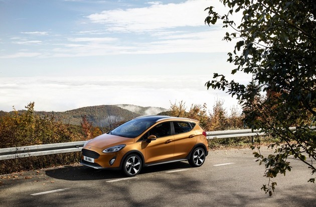 Ford-Werke GmbH: Der neue Ford Fiesta Active: das erste Mitglied einer neuen Crossover-Modellfamilie (FOTO)