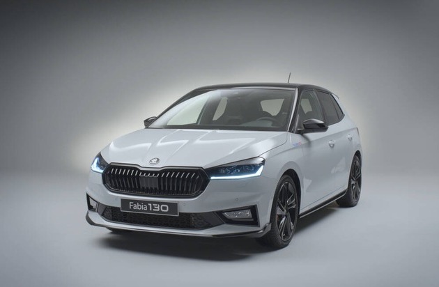 Škoda Fabia 130: Sonderedition feiert das Jubiläum von Škoda Auto und seine Motorsporttradition