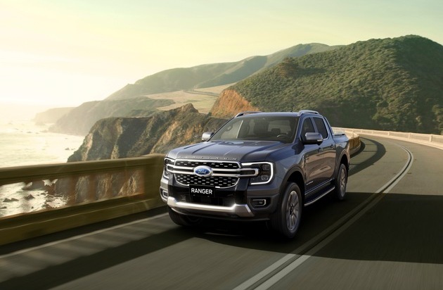 Ford-Werke GmbH: Ford Ranger der neuen Generation ist ab sofort auch als besonders luxuriöse "Platinum"-Variante bestellbar