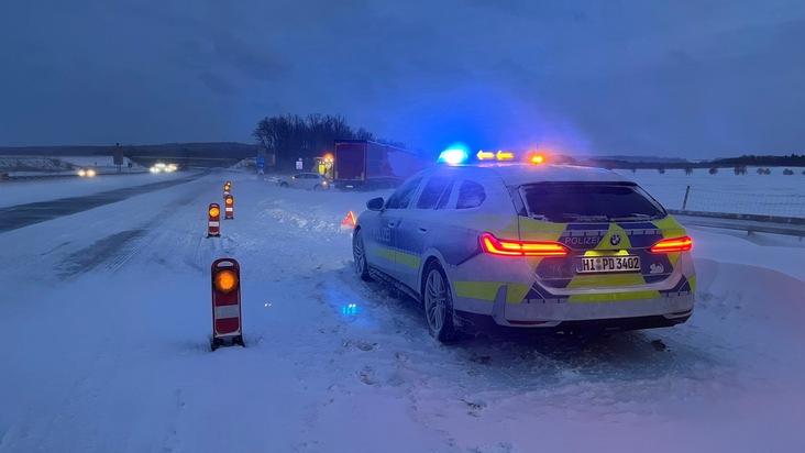 POL-HI: Pressemitteilung der Autobahnpolizei Hildesheim zur Unwetterlage am 10.01.2026