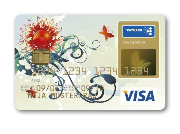 Der neue Look fürs Shopping Vergnügen: Payback Premium Visa Karte mit femininem Design (mit Bild) / Weltweit mit schicker Karte bargeldlos bezahlen und gleichzeitig Payback Punkte sammeln