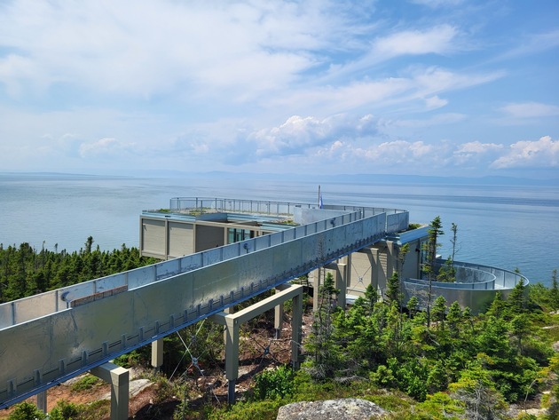 Neue Beluga-Beobachtungsstation Putep &#039;t-awt in Québec