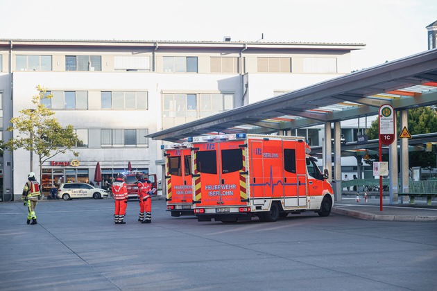 FW-MK: Giftiger Stoff am Stadtbahnhof sorgt für Feuerwehreinsatz